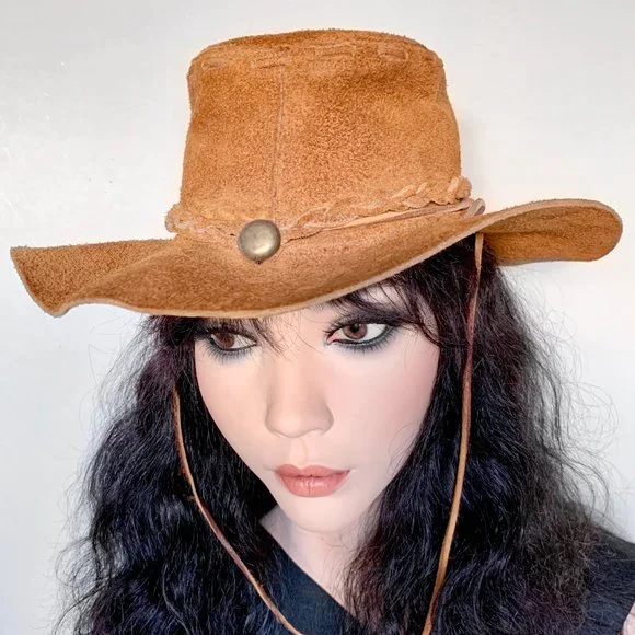 Vintage | Accessories | Vintage 7s Brown Suede Leather  display picture 1